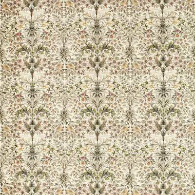 F1737/02-CAC MIRABELL NATURAL BLUSH CLARKE AND CLARKE Fabrics Drapery Upholstery