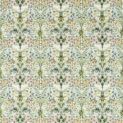 F1737/03-CAC MIRABELL SEAGLASS CLARKE AND CLARKE Fabrics Drapery Upholstery