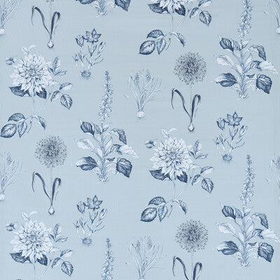 F1738/03-CAC ROSERAIE DENIM CLARKE AND CLARKE Fabrics Drapery Upholstery