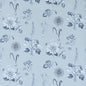 F1738/03-CAC ROSERAIE DENIM CLARKE AND CLARKE Fabrics Drapery Upholstery