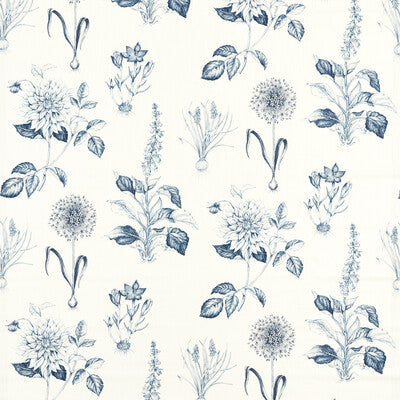 F1738/04-CAC ROSERAIE MIDNIGHT CLARKE AND CLARKE Fabrics Drapery Upholstery