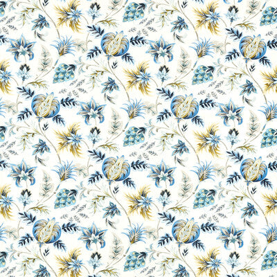 F1739/02-CAC SIZERGH COBALT CLARKE AND CLARKE Fabrics Drapery Upholstery
