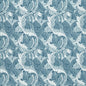 F1740/01-CAC ACANTHUS JACQUARD DENIM CLARKE AND CLARKE UPHOLSTERY