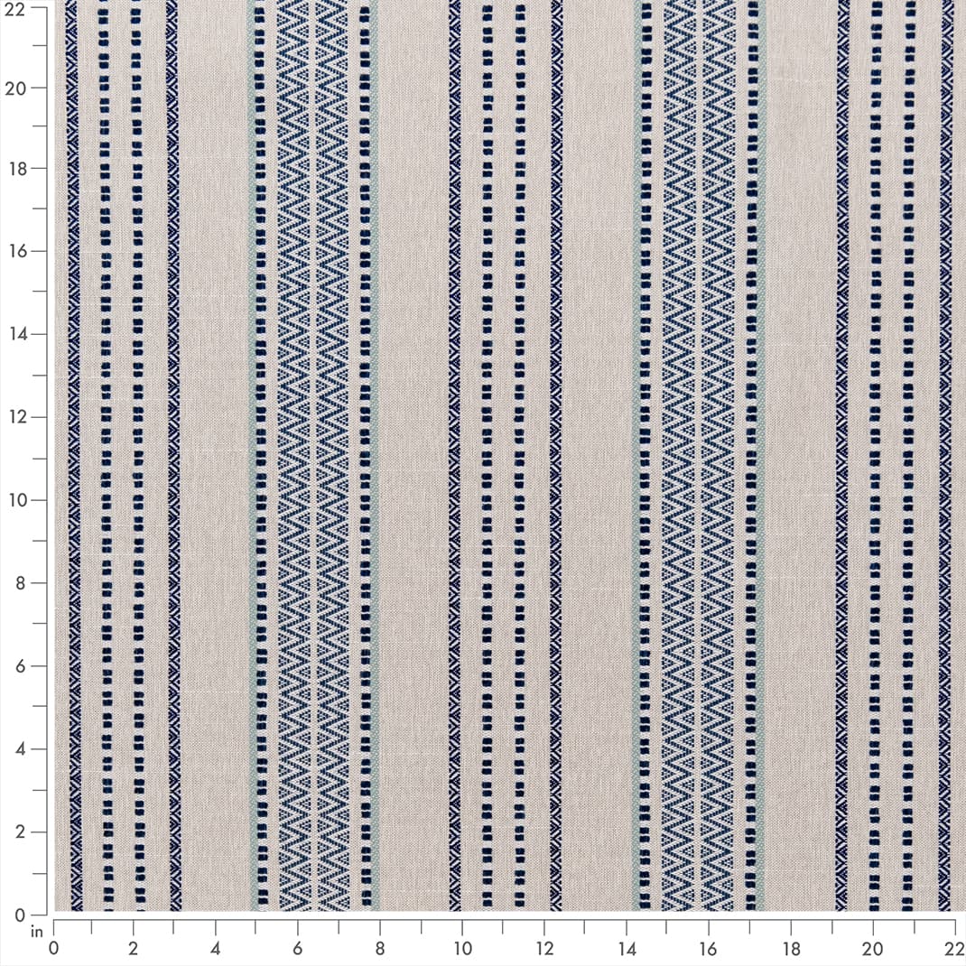 F200-106 Stripe nan Blue Performance Colors