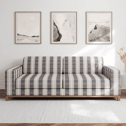 F200-107 Plaid nan Grey & Silver Performance Colors