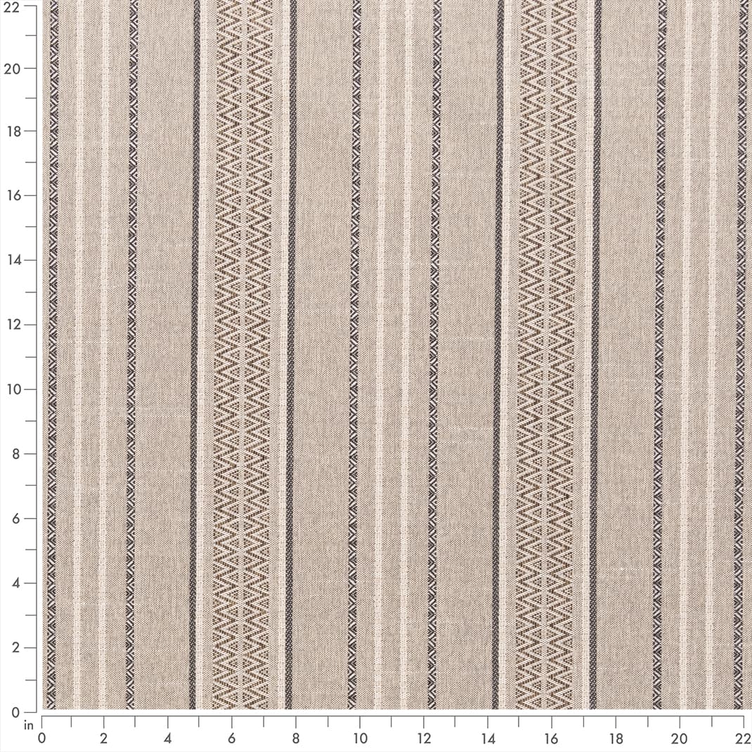 F200-109 Stripe nan Beige & Taupe Performance Colors