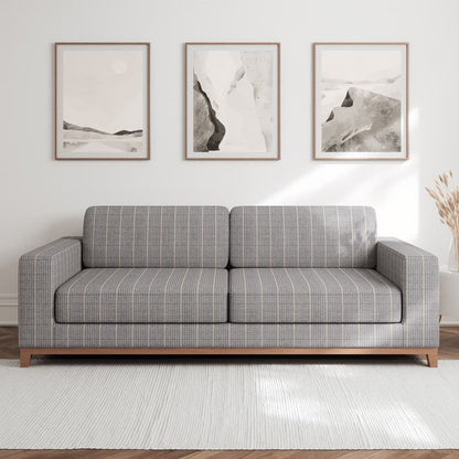 F200-121 Plaid nan Grey & Silver Performance Colors