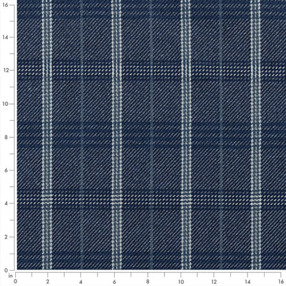 F200-124 Plaid nan Blue Performance Colors