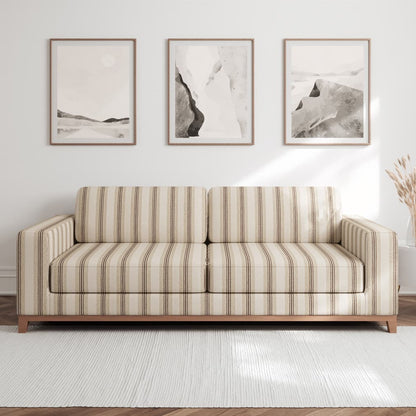 F200-133 Stripe nan Beige & Taupe Performance Colors