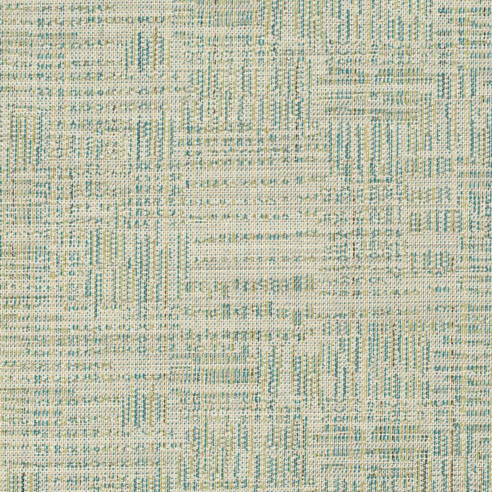 F200-149 Abstract & Geometric nan Aqua & Teal Performance Colors