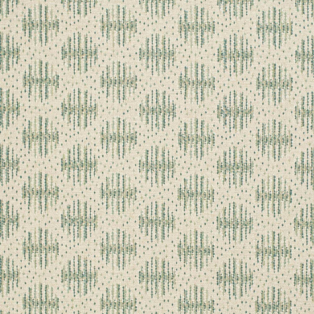 F200-155 Abstract & Geometric nan Aqua & Teal Performance Colors