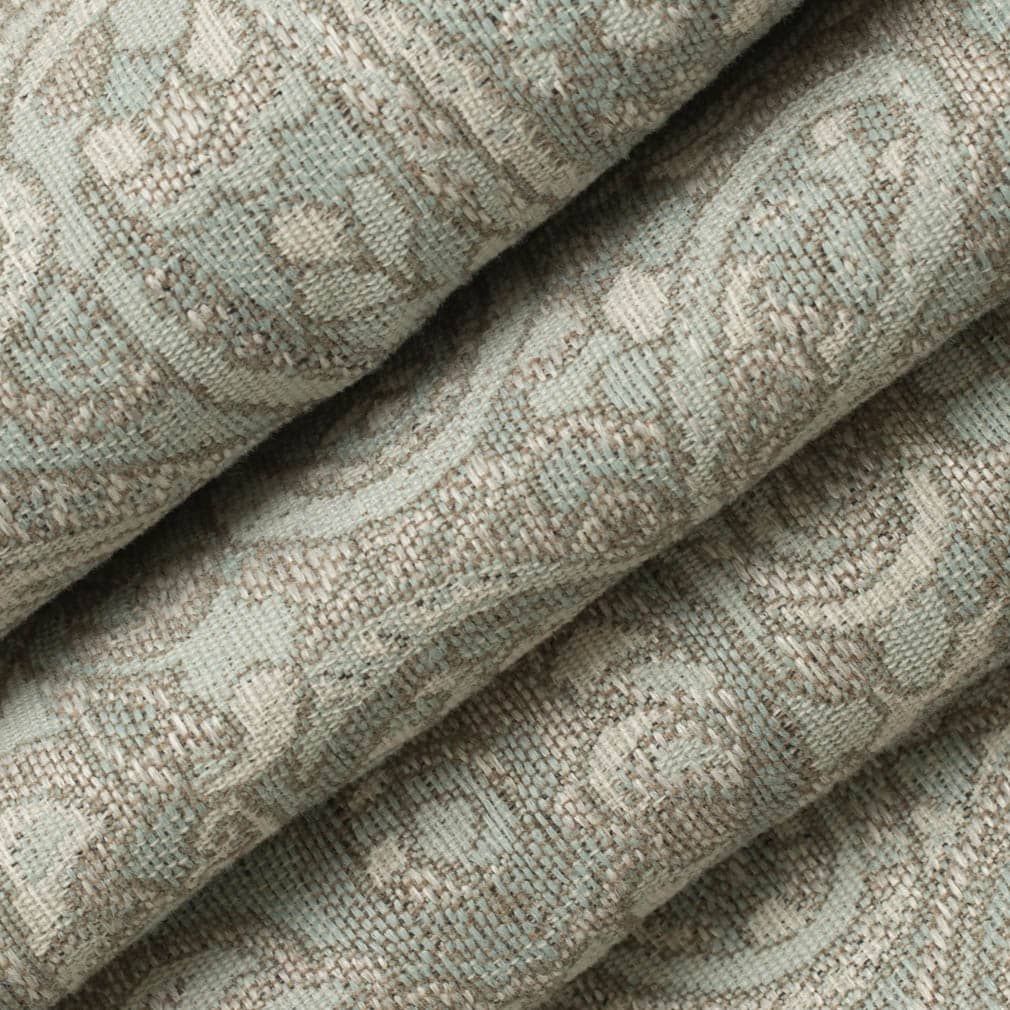 F200-156 Paisley nan Aqua & Teal Performance Colors