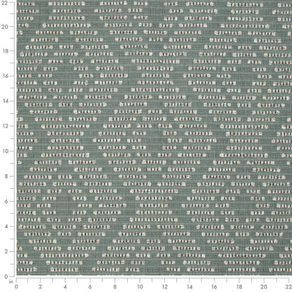 F200-158 Abstract & Geometric nan Aqua & Teal Performance Colors
