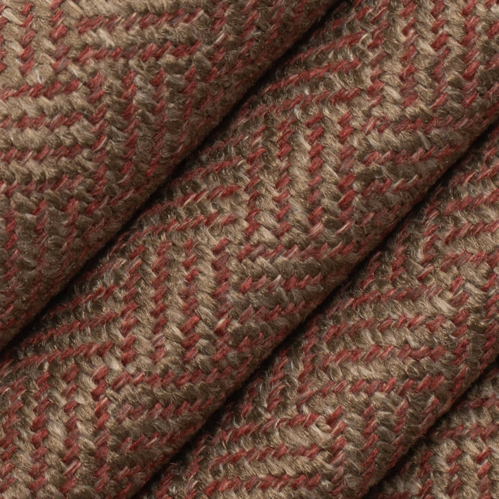 F200-163 Abstract & Geometric,Small Scale nan Orange & Rust Performance Colors