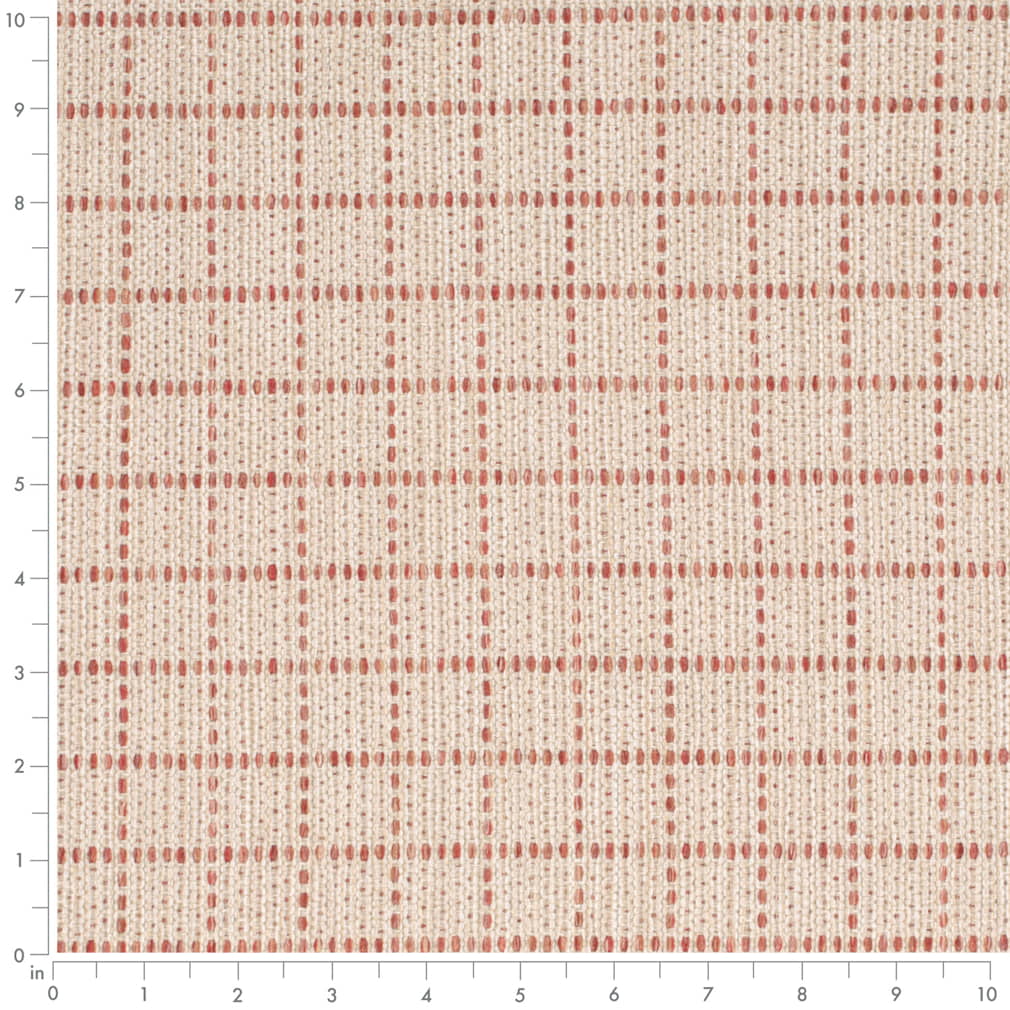 F200-170 Plaid,Small Scale nan Orange & Rust Performance Colors