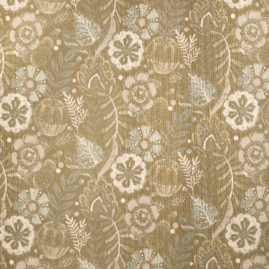 F200-174 Floral Green Charlotte Fabrics Woven Patterns