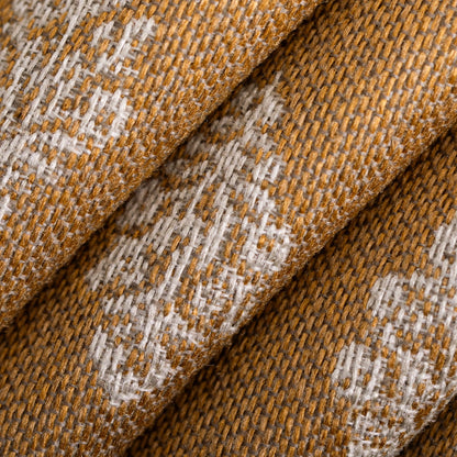 F200-194 Abstract & Geometric,Damask nan Gold & Yellow Performance Colors