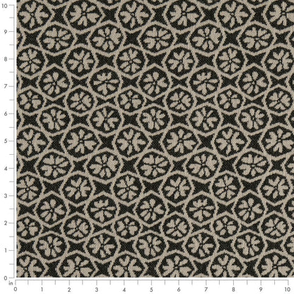 F200-198 Abstract & Geometric nan Black Performance Colors