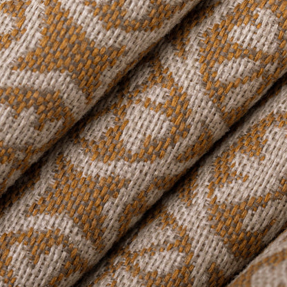 F200-199 Abstract & Geometric,Small Scale nan Gold & Yellow Performance Colors