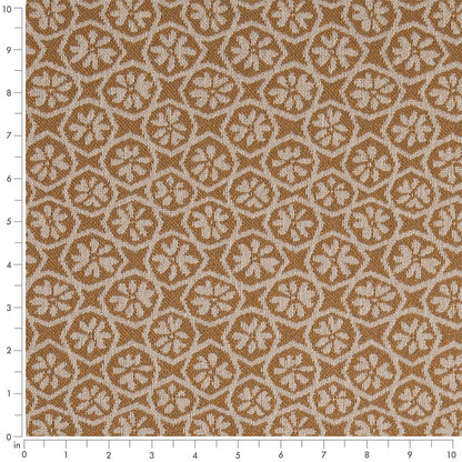 F200-199 Abstract & Geometric,Small Scale nan Gold & Yellow Performance Colors