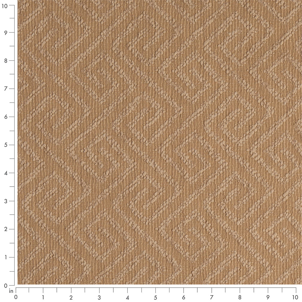 F200-201 Abstract & Geometric,Greek Key nan Gold & Yellow Performance Colors