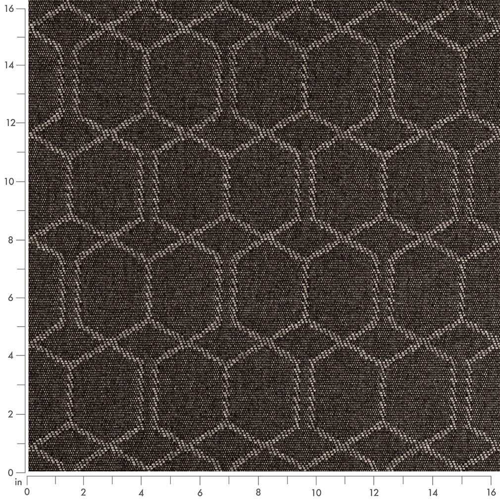 F200-207 Abstract & Geometric nan Black,Grey & Silver Performance Colors