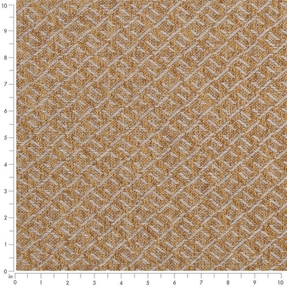 F200-209 Abstract & Geometric,Diamonds,Small Scale nan Gold & Yellow Performance Colors