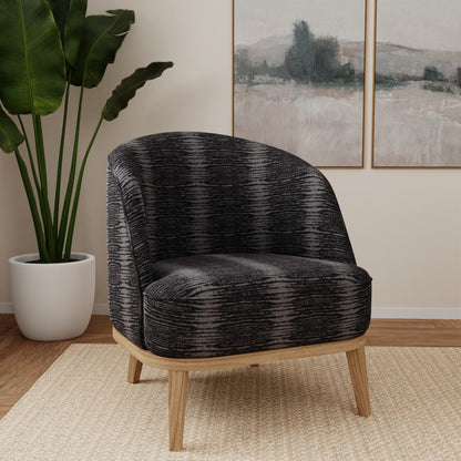 F200-213 Abstract & Geometric nan Black,Grey & Silver Performance Colors