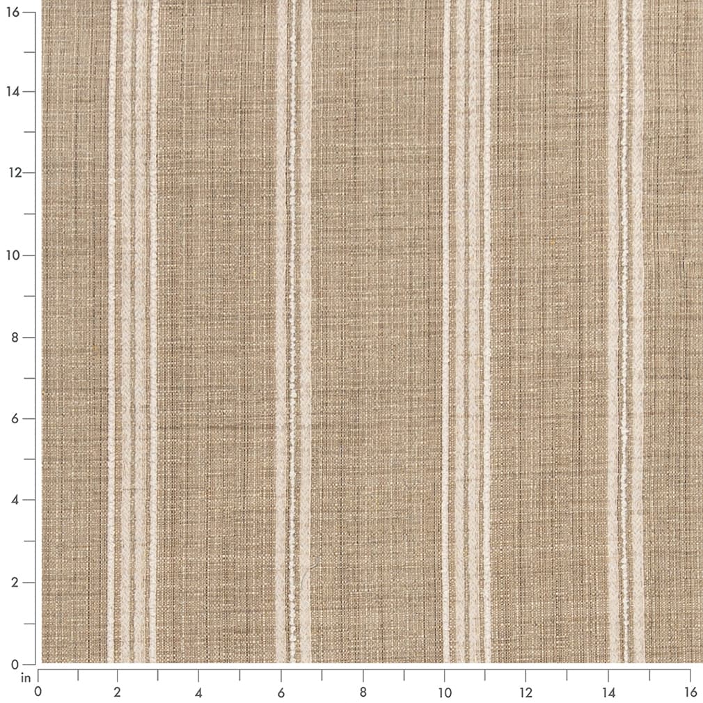 F300-112 Stripe nan Beige & Taupe Performance Colors