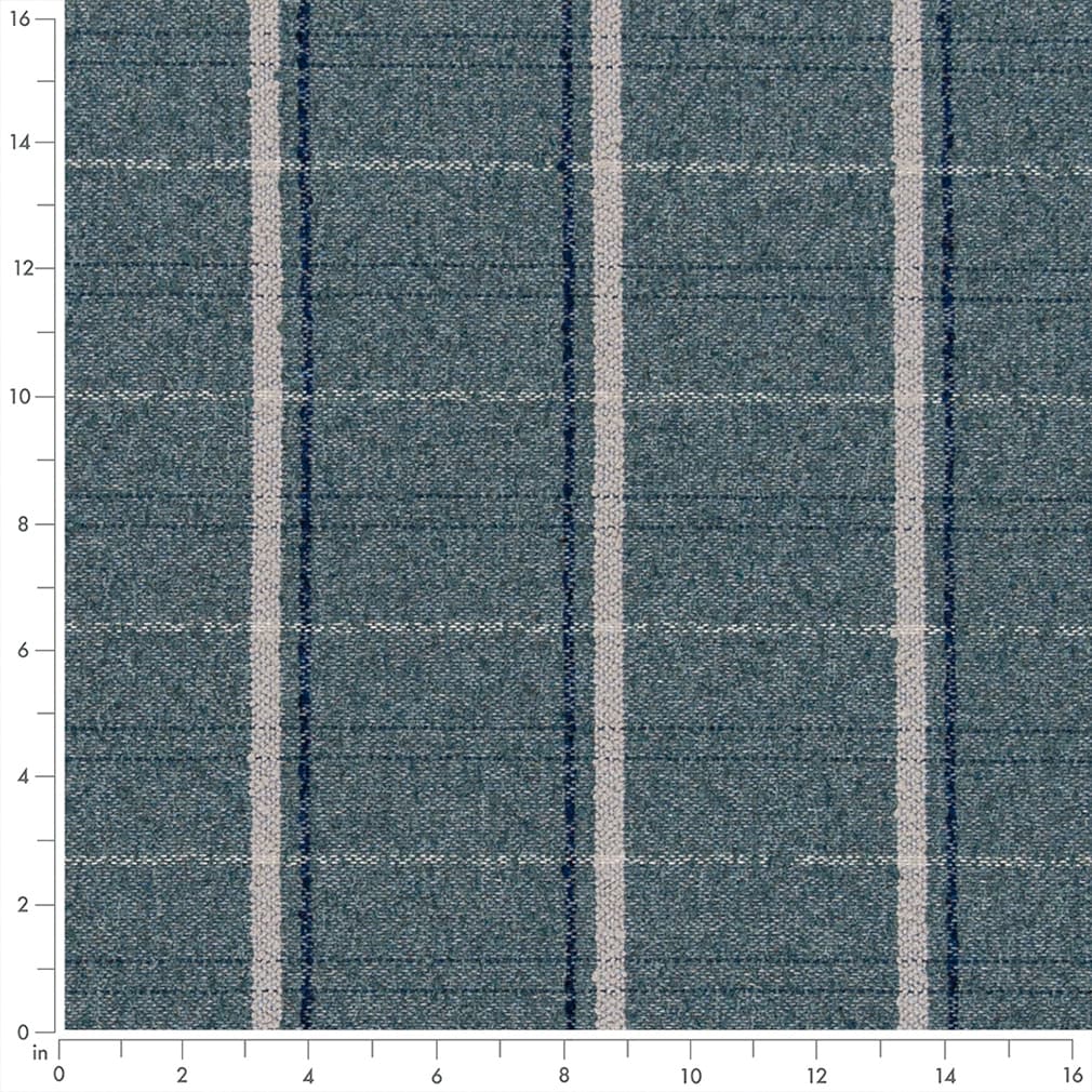F300-121 Plaid nan Blue Performance Colors