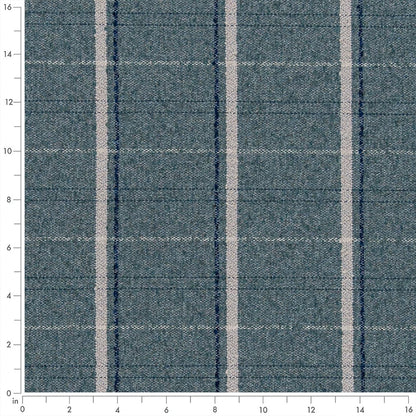 F300-121 Plaid nan Blue Performance Colors