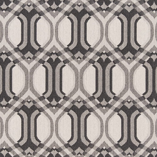 F300-126 Abstract & Geometric nan Grey & Silver Performance Colors