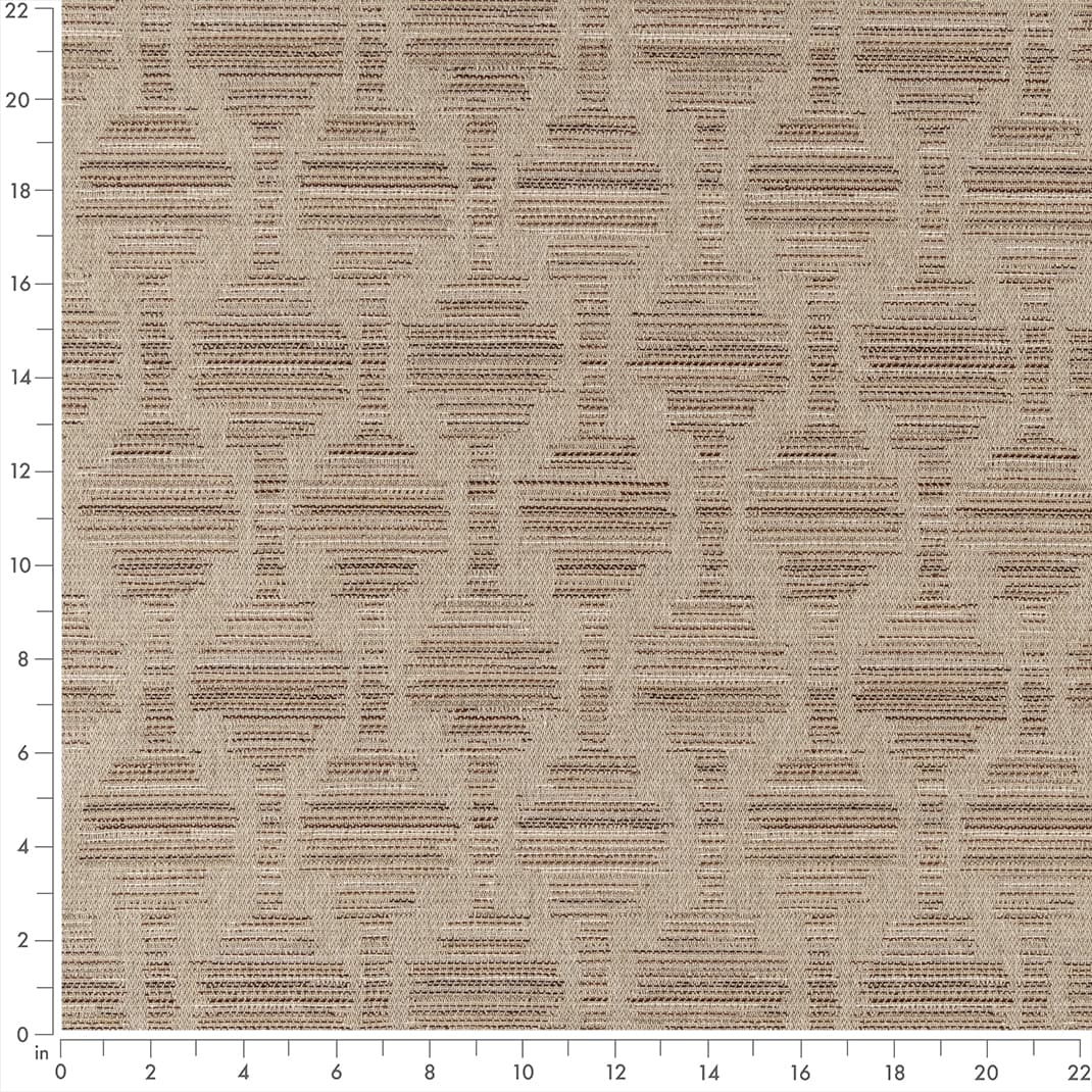 F300-129 Abstract & Geometric,Global nan Beige & Taupe Performance Colors