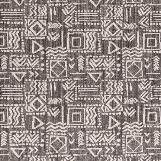 F300-133 Abstract & Geometric,Global nan Grey & Silver Performance Colors