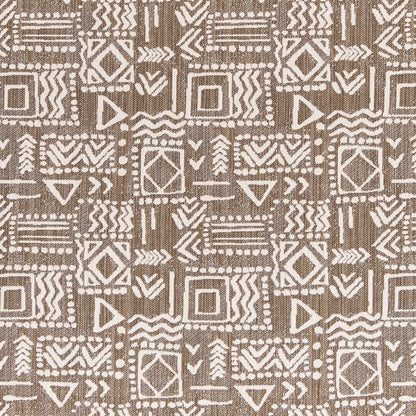 F300-134 Abstract & Geometric,Global nan Beige & Taupe Performance Colors