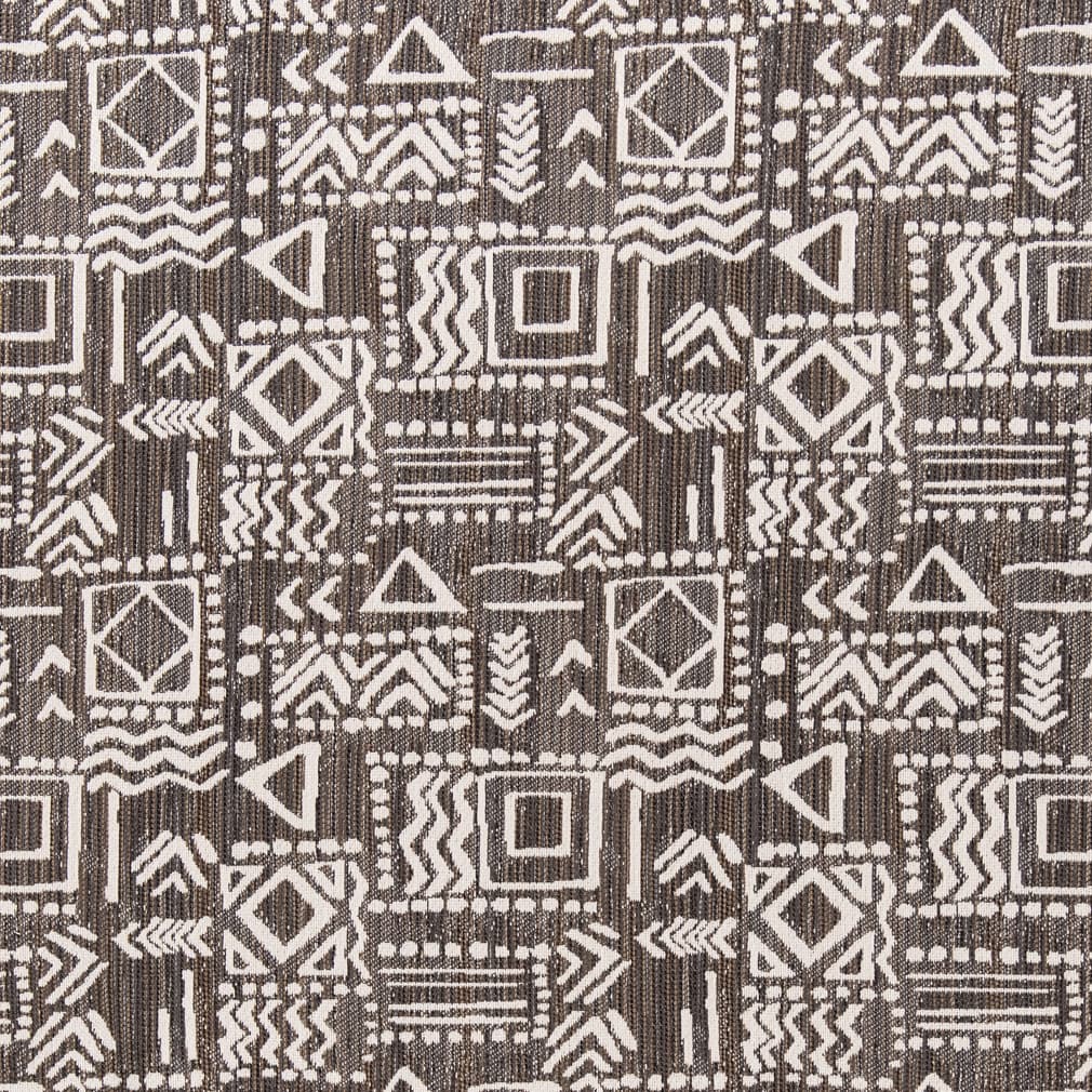 F300-136 Abstract & Geometric,Global nan Brown Performance Colors