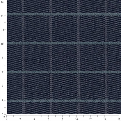 F300-137 Plaid nan Blue Performance Colors