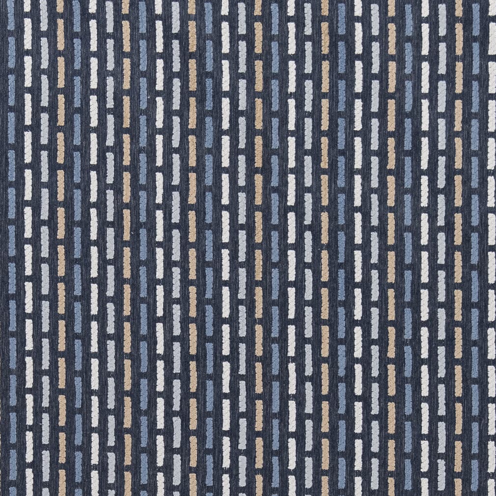 F300-145 Abstract & Geometric,Stripe nan Blue Performance Colors