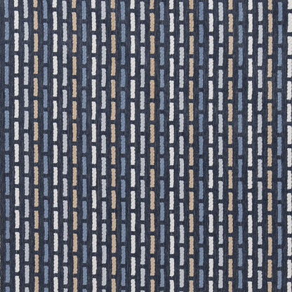 F300-145 Abstract & Geometric,Stripe nan Blue Performance Colors