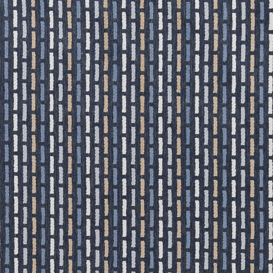 F300-145 Abstract & Geometric,Stripe nan Blue Performance Colors