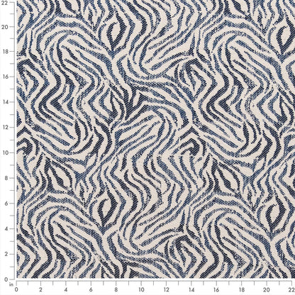 F300-146 Abstract & Geometric,Animal Print nan Blue Performance Colors