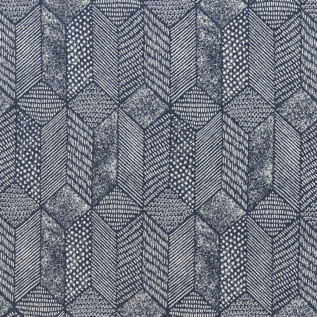 F300-147 Abstract & Geometric nan Blue Performance Colors