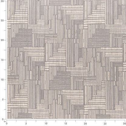 F300-149 Abstract & Geometric nan Grey & Silver Performance Colors