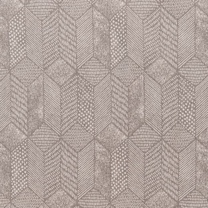 F300-151 Abstract & Geometric nan Grey & Silver Performance Colors