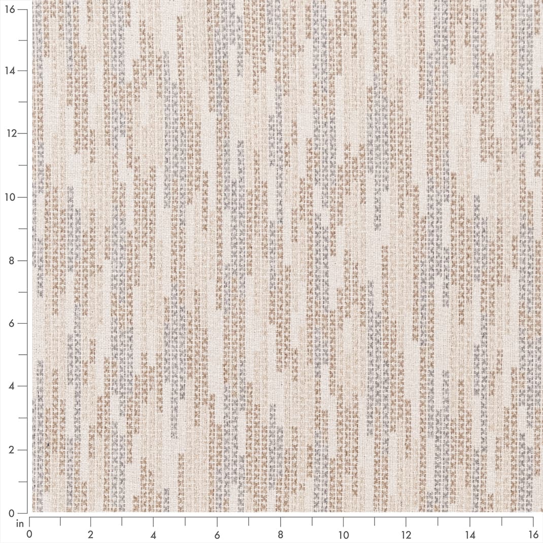 F300-154 Abstract & Geometric nan Beige & Taupe Performance Colors