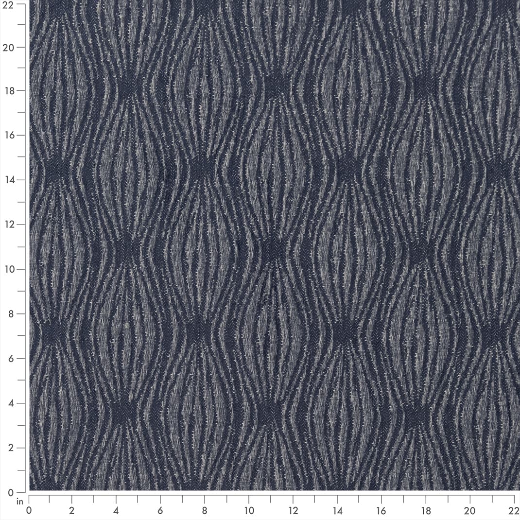 F300-158 Abstract & Geometric nan Blue Performance Colors
