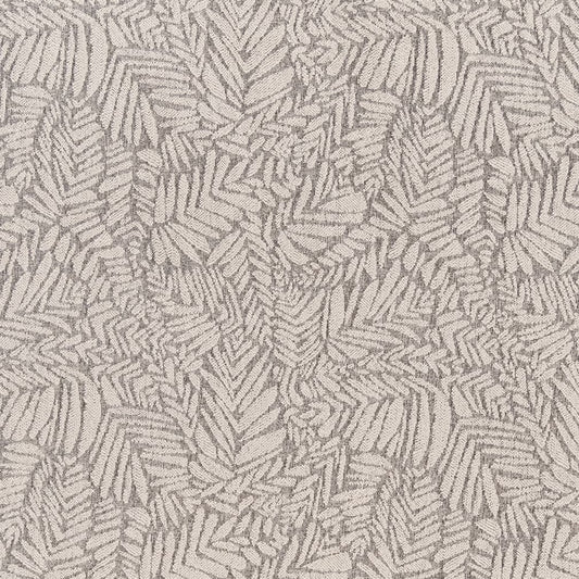 F300-160 Abstract & Geometric,Leaves Grey & Silver Charlotte Fabrics Woven Patterns