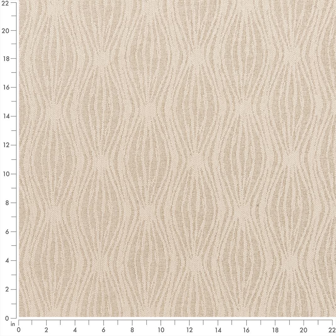 F300-163 Abstract & Geometric nan Beige & Taupe Performance Colors