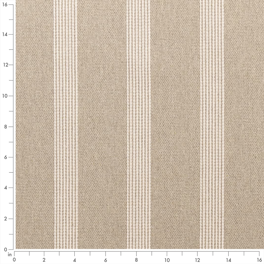 F300-166 Stripe nan Beige & Taupe Performance Colors