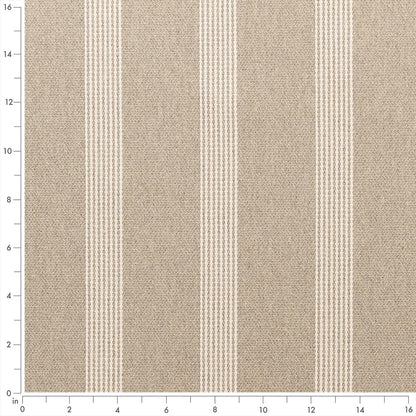 F300-166 Stripe nan Beige & Taupe Performance Colors